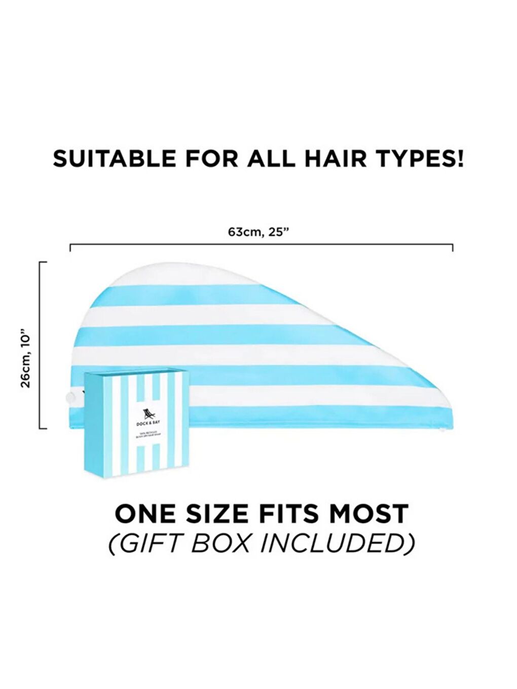 Beyaz Saç Havlusu Cabana Lombok Lilac-2