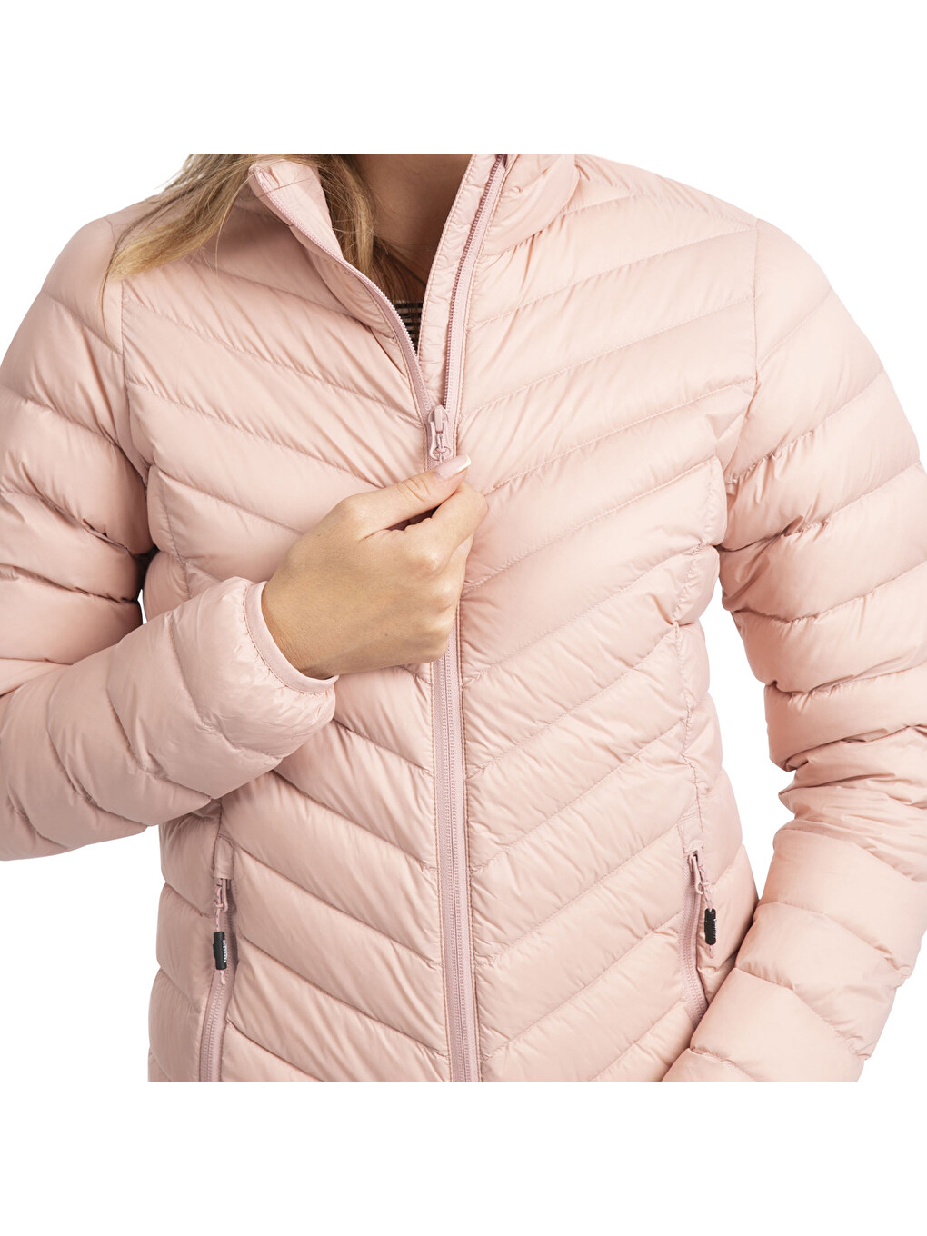Valentina - Down Kadın Pembe Outdoor Ceketi-4