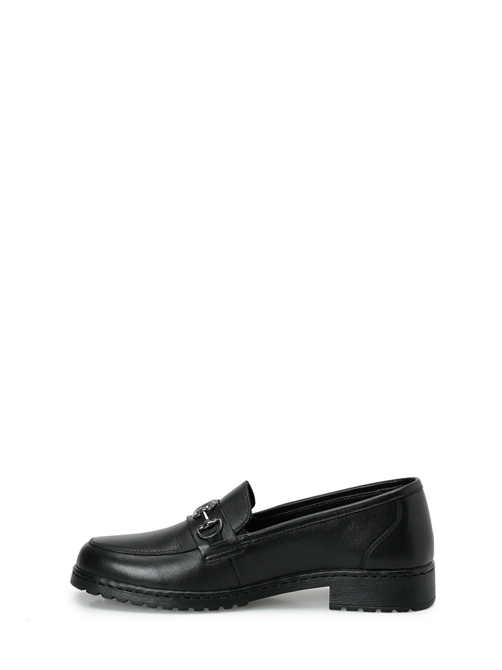 105077.z Siyah Kadın Loafer-1