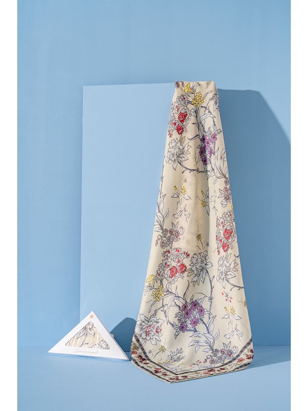 Yeşil Kadın Spring Soft Limira Eşarp