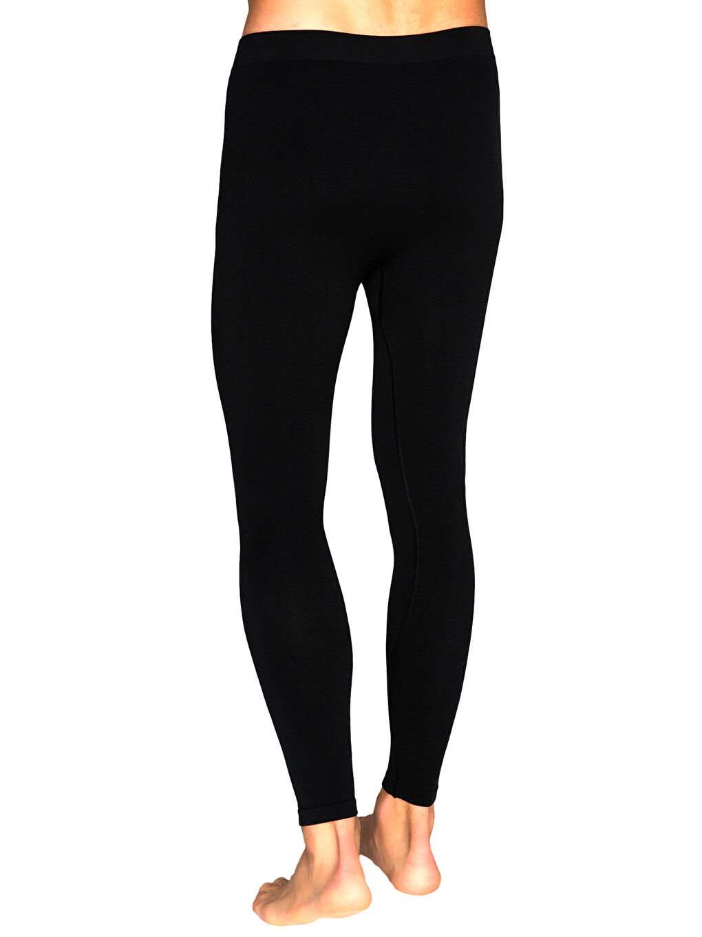 Siyah Ultimate Merıno Erkek Seamless Termal Tayt SİYAH-1