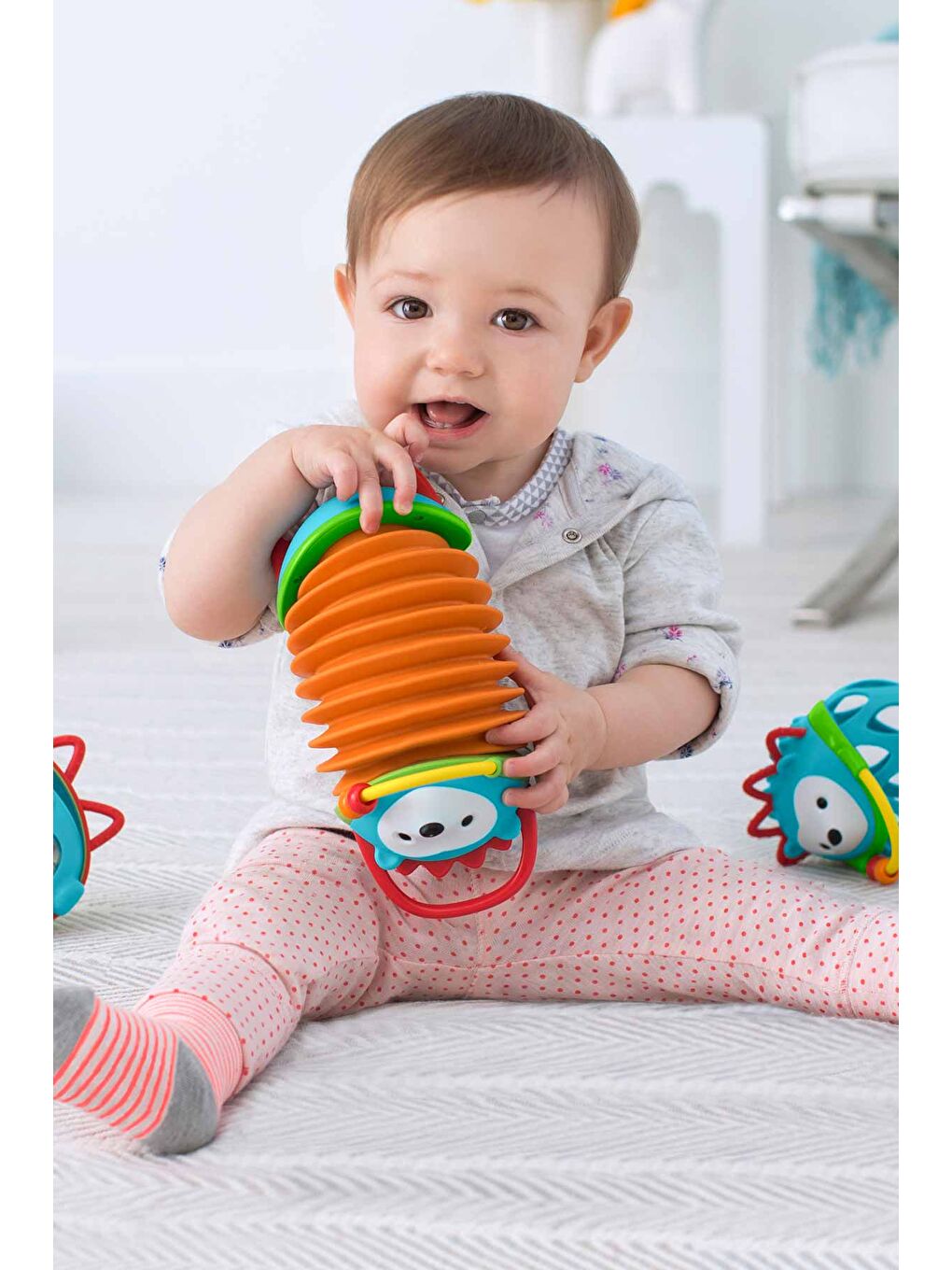 Explore & More Oyuncak Akordion Kirpi 6 Ay+-1