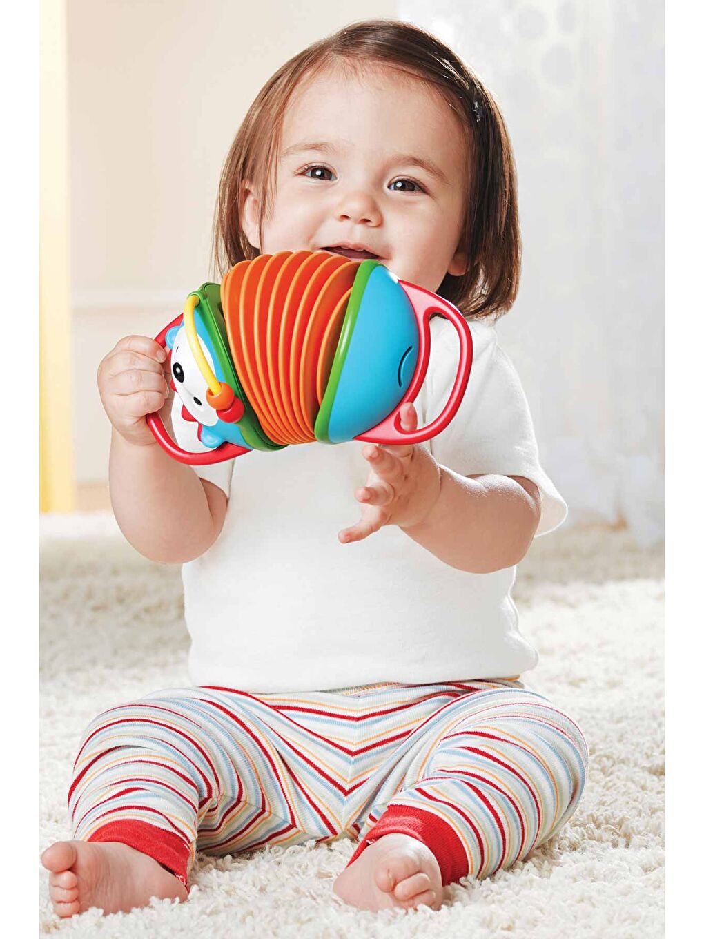 Explore & More Oyuncak Akordion Kirpi 6 Ay+-3