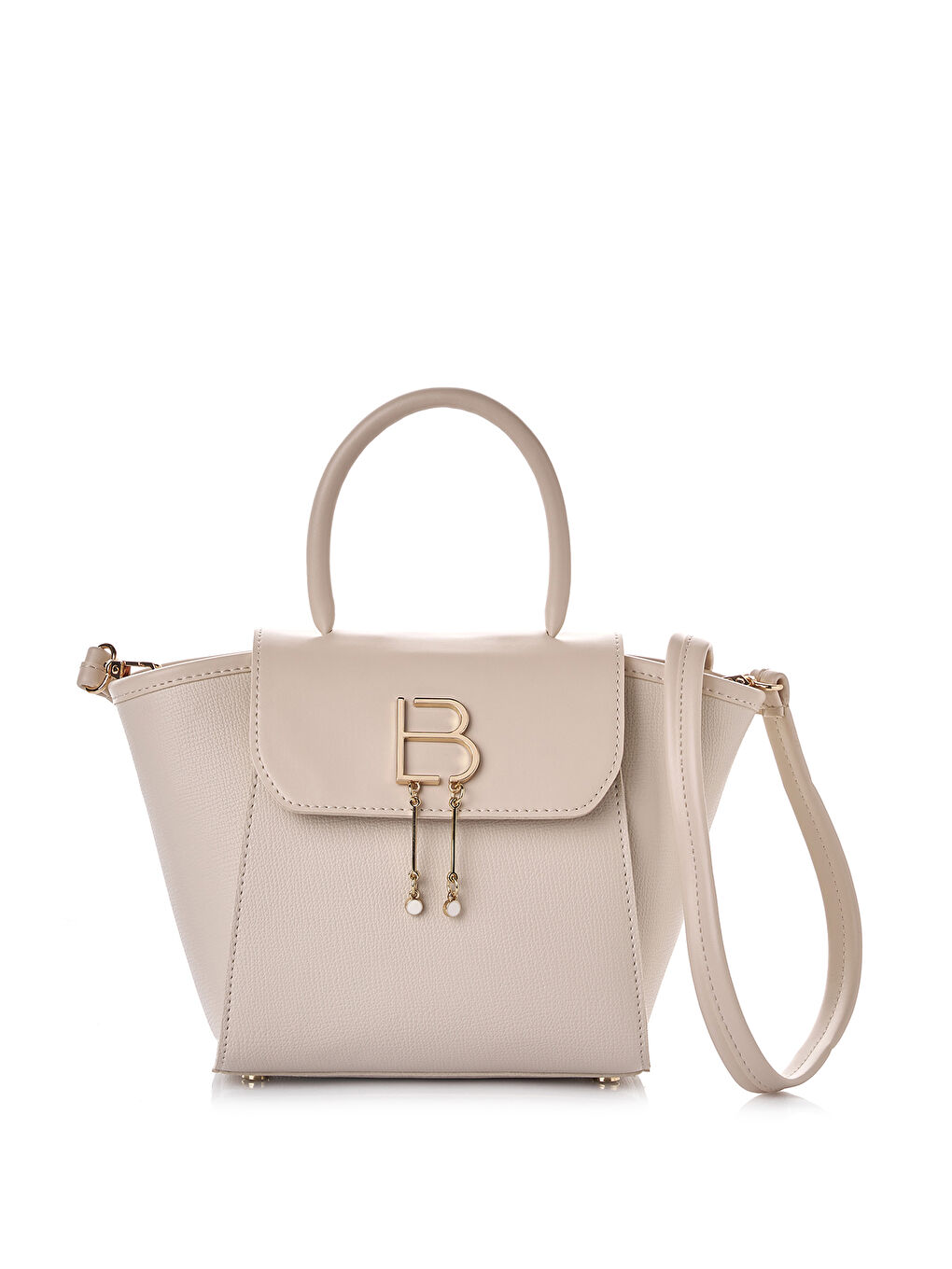 Ekru Aurelia Kadın El ve Omuz Çantası-1