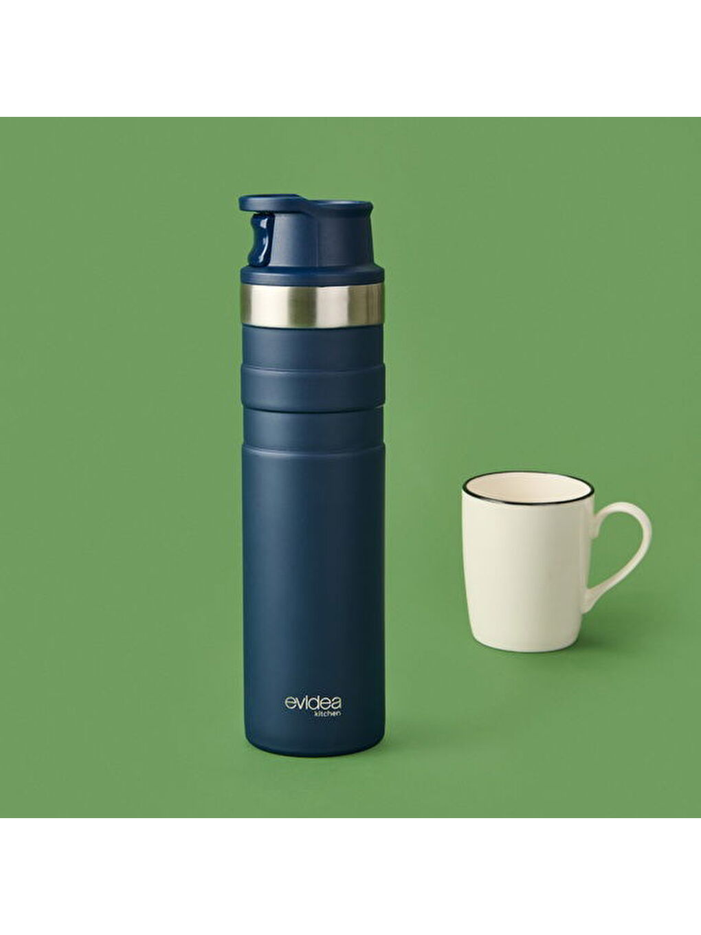 Kitchen Bireysel Termos - Lacivert - 600 ml-3