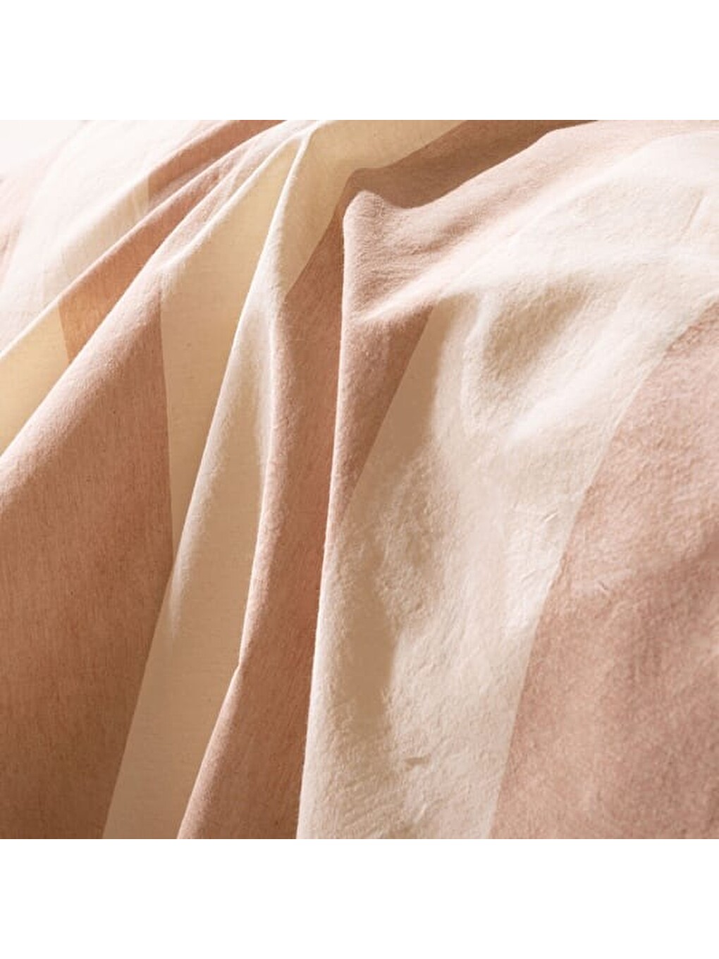Lila Soft Nubia Çift Kişilik Nevresim Takımı - Ekru / Kahverengi-3