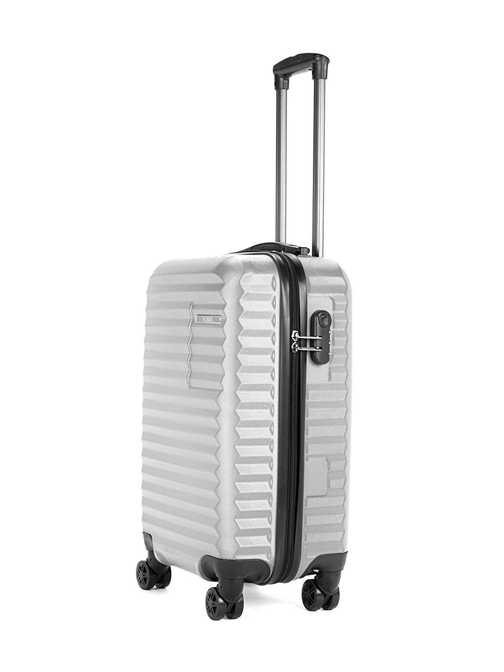 Gri ABS Unisex 55cm Kabin Boy Valiz FSL111-1