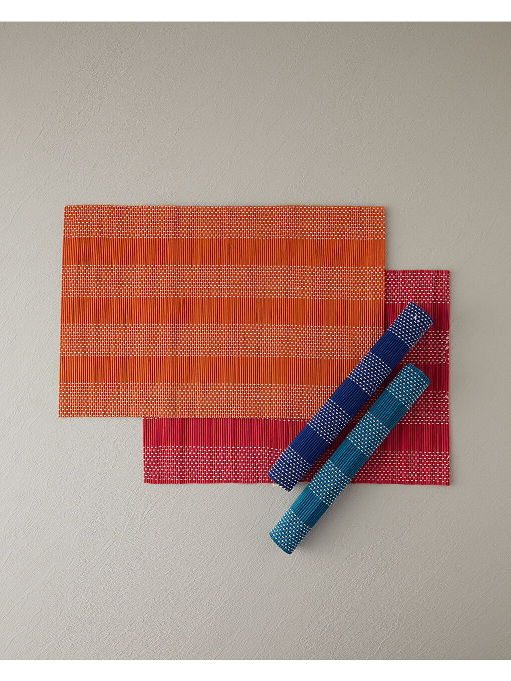 Beyaz Sonnie Bambu 4'lü Amerikan Servis Renkli