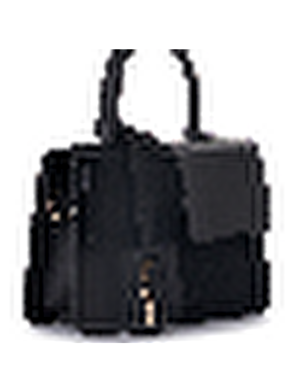 Siyah Kali Kadın El ve Omuz Çantası-3