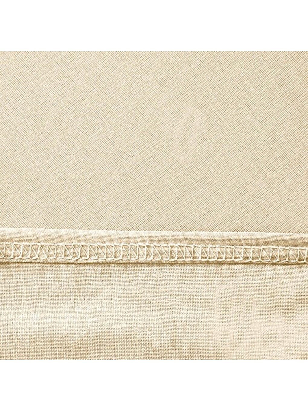 Soft Penye Çift Kişilik Lastikli Çarşaf - Ekru - 180x200 cm-2