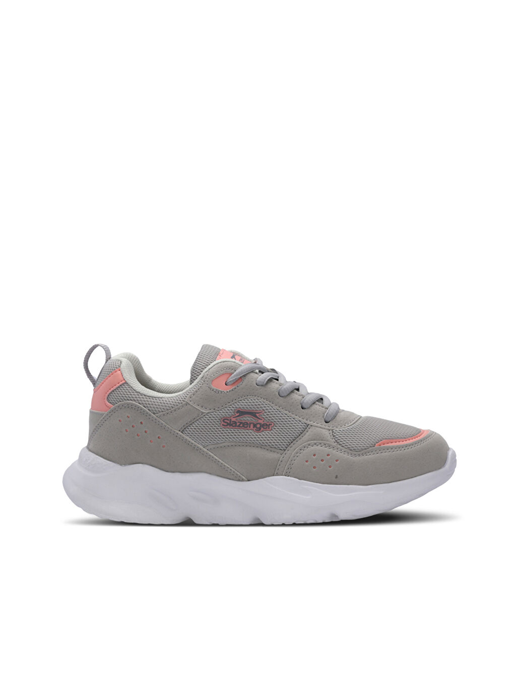 OMAHA Kadın Sneaker Ayakkabı Gri / Pembe