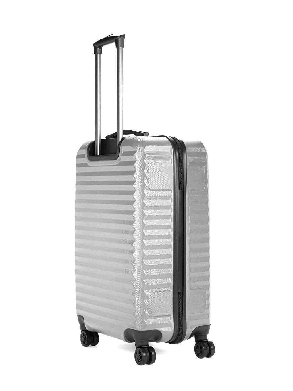 Gri ABS Unisex Kabin, Orta, Büyük Boy 3'lü Valiz Seti FSL111-2