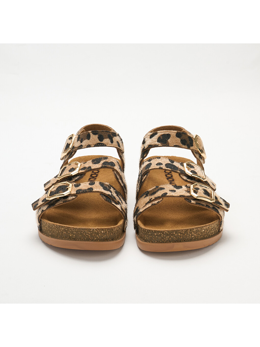 Karışık Grn12-leo Granada Kadın Sandalet Leopar-2
