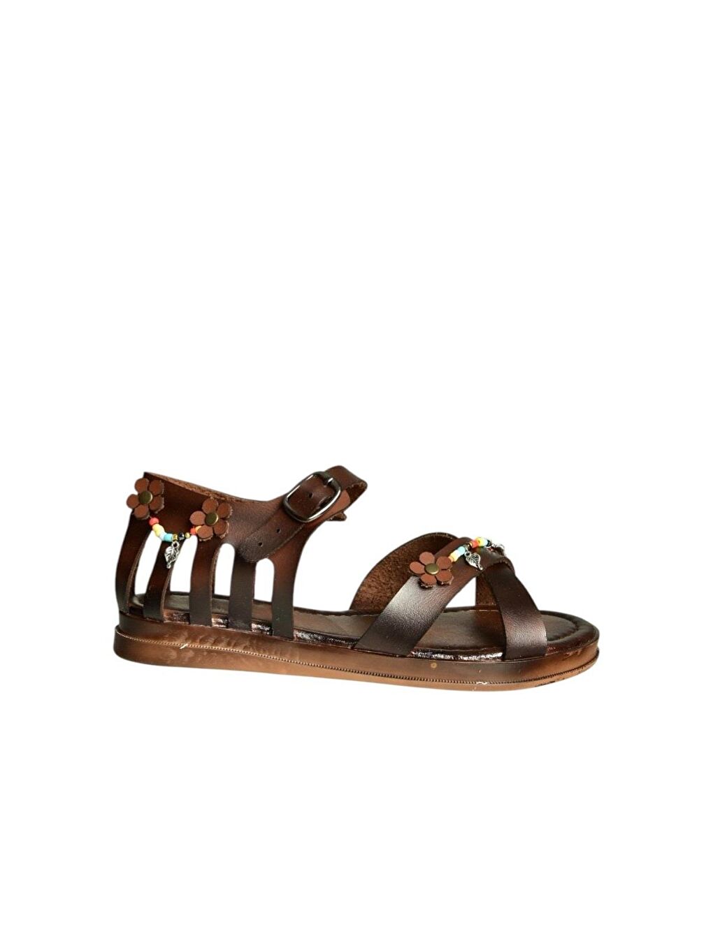 Kahverengi Kadın Sandalet U390973503-5