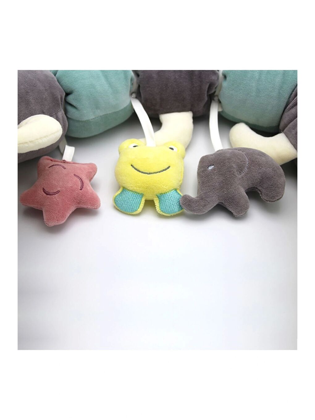 Yeşil Uyku Arkadaşı Oyuncaklı Tırtıl-4