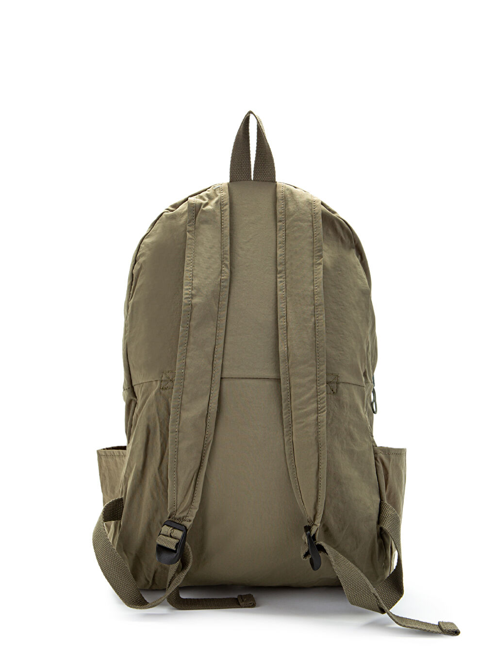 Klinkır Kumaş Suya Dayanıklı Jadon Unisex Sırt Çantası Asker Yeşili-2