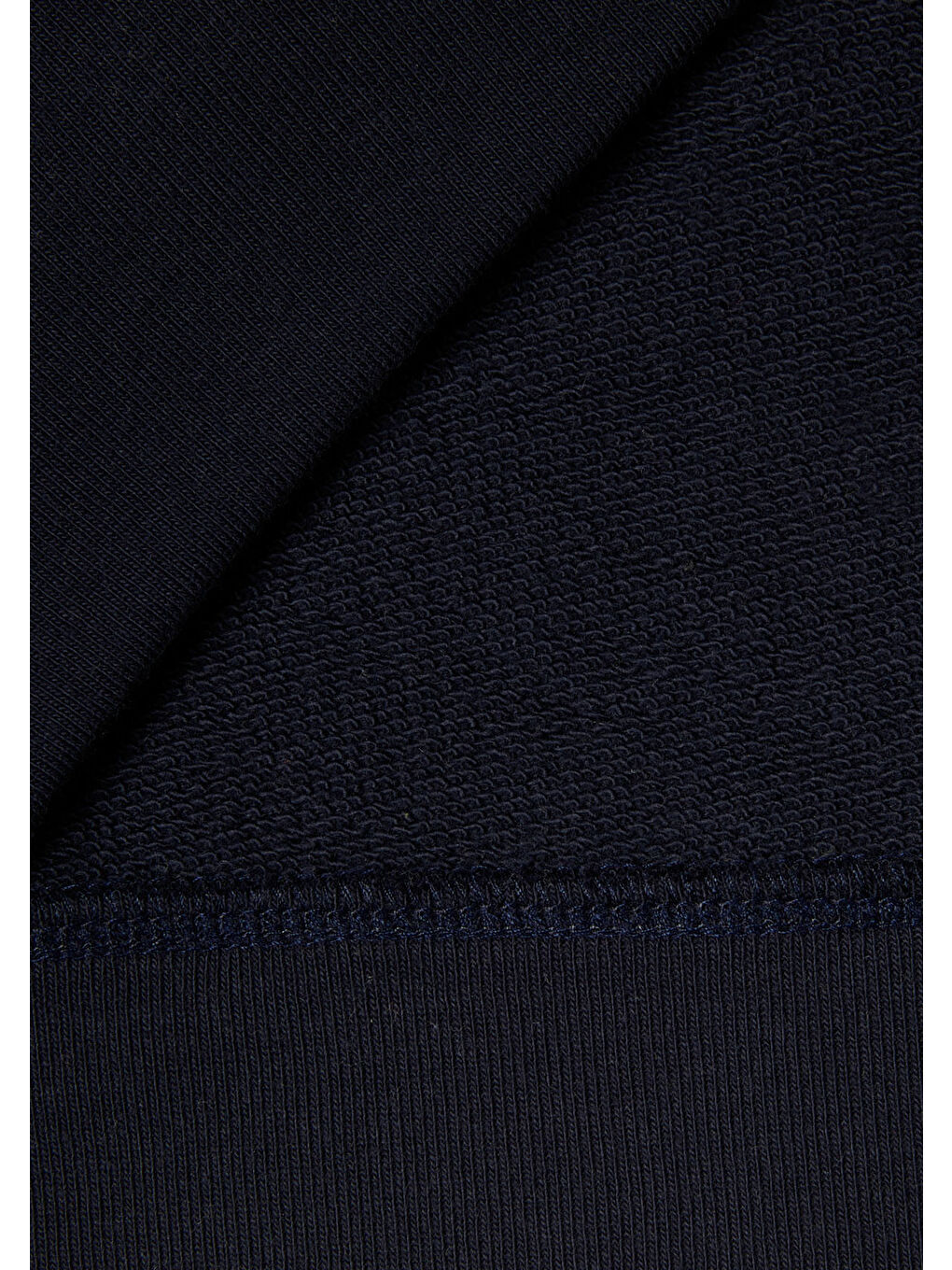 Kadın Lacivert Mix  %100 Pamuk Renk Bloklu Stranger Things Baskılı Sweatshirt-6