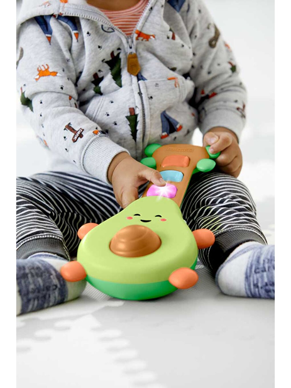 Farmstand Işıklı ve Sesli Oyuncak Avokado Gitar-2