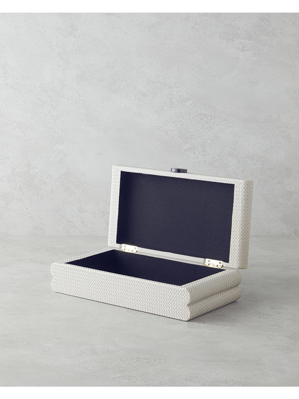 Ekru Krina Dekoratif Kutu 30x15,5x8 cm Krem-1