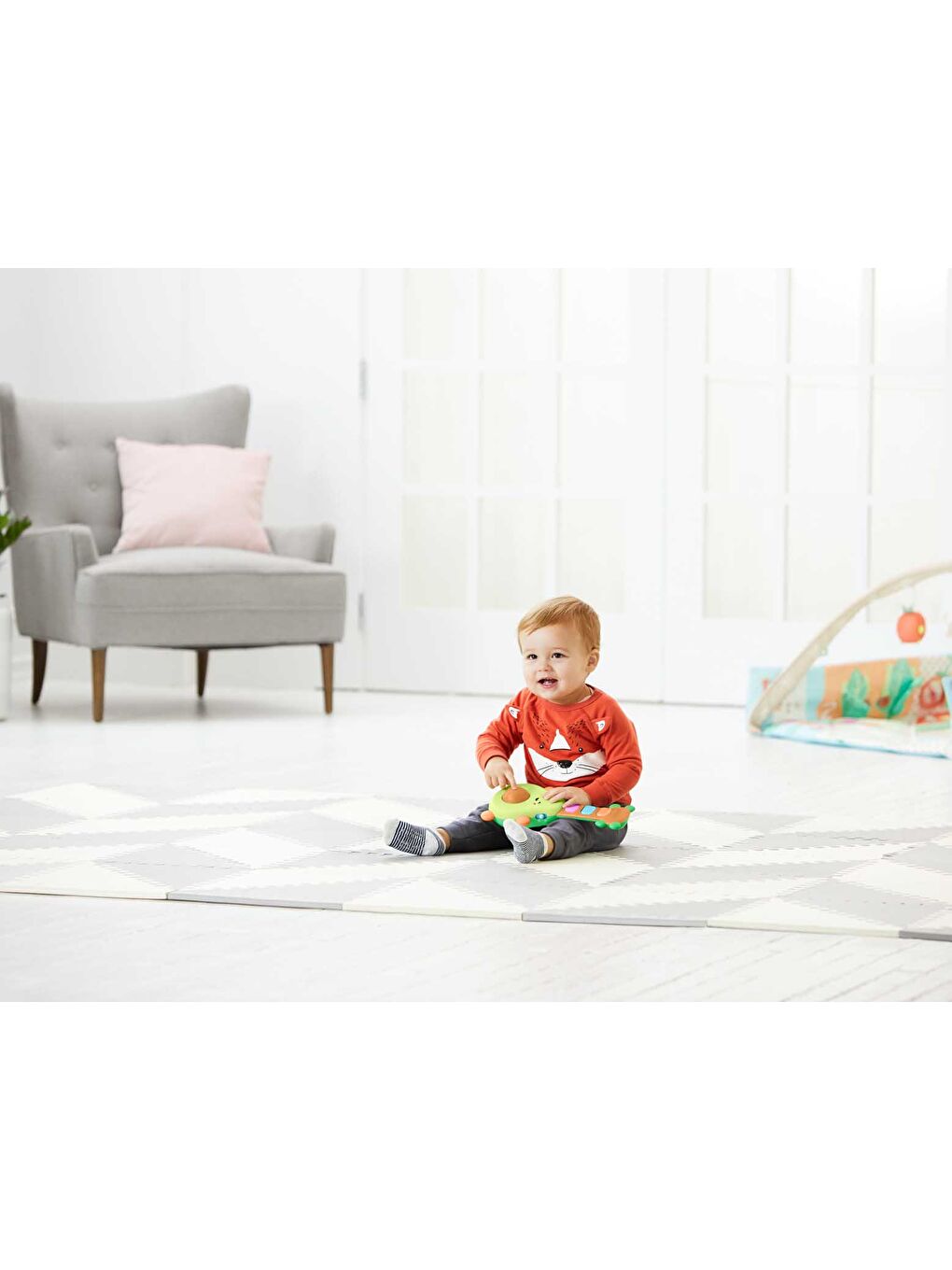 Farmstand Işıklı ve Sesli Oyuncak Avokado Gitar-5