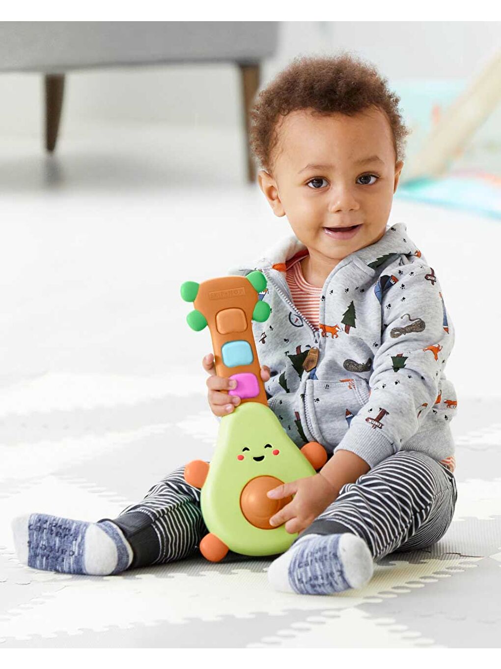 Farmstand Işıklı ve Sesli Oyuncak Avokado Gitar-6