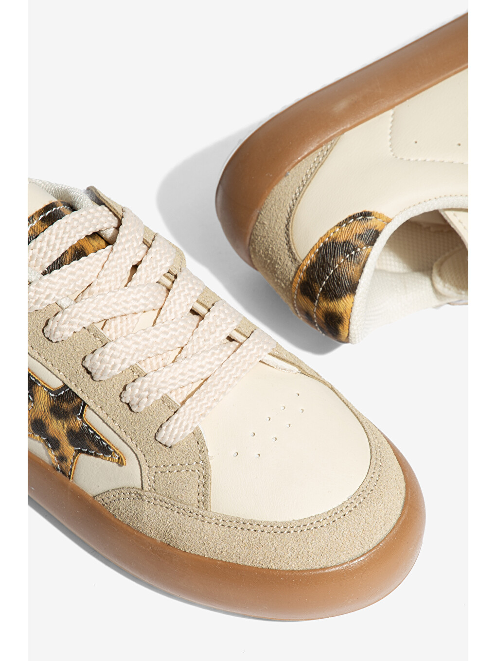 Bej Kids Zeer Çocuk Unisex Günlük Ortopedik Sneaker Spor Ayakkabı-1