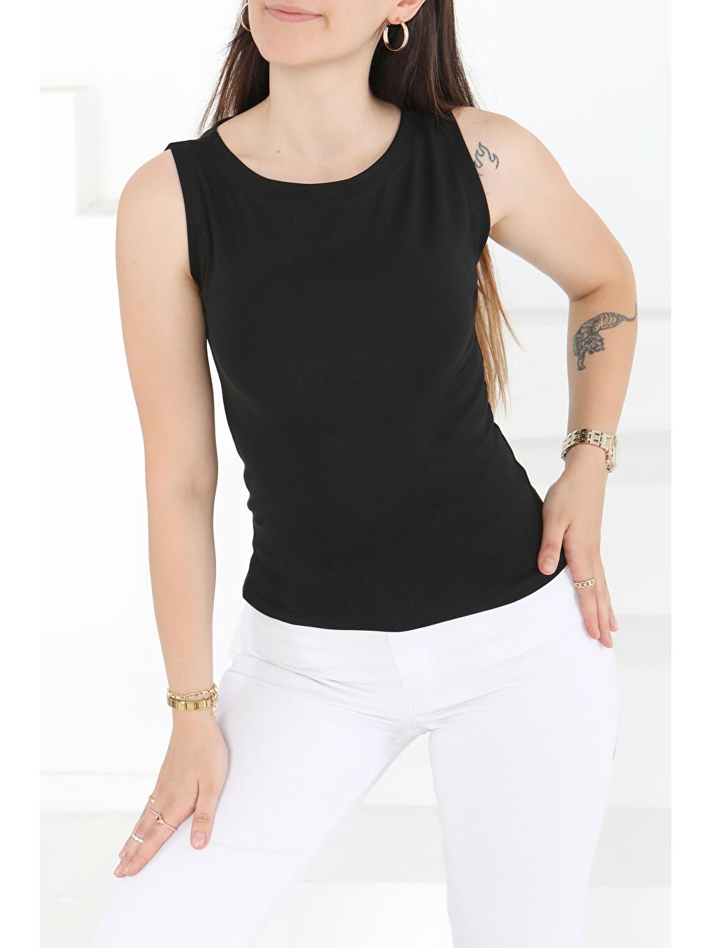 Sıfır Kol Bady Siyah - 27374-1