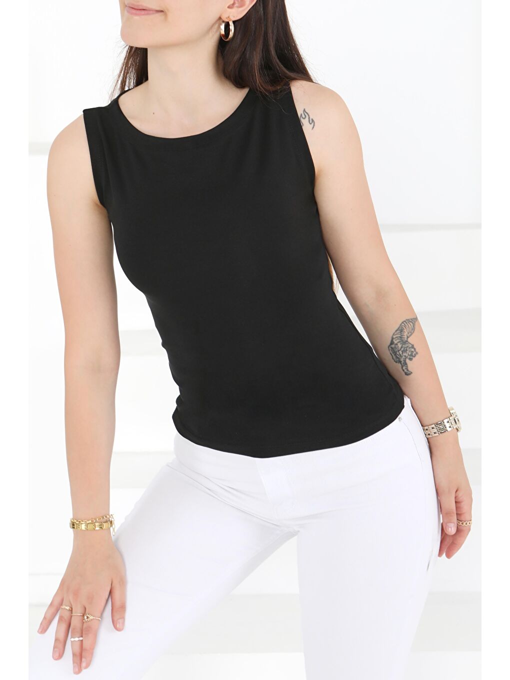 Sıfır Kol Bady Siyah - 27374-2