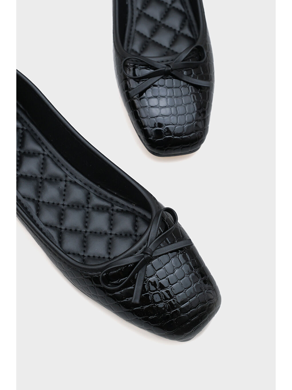 Siyah Mela Kadın Babet-3