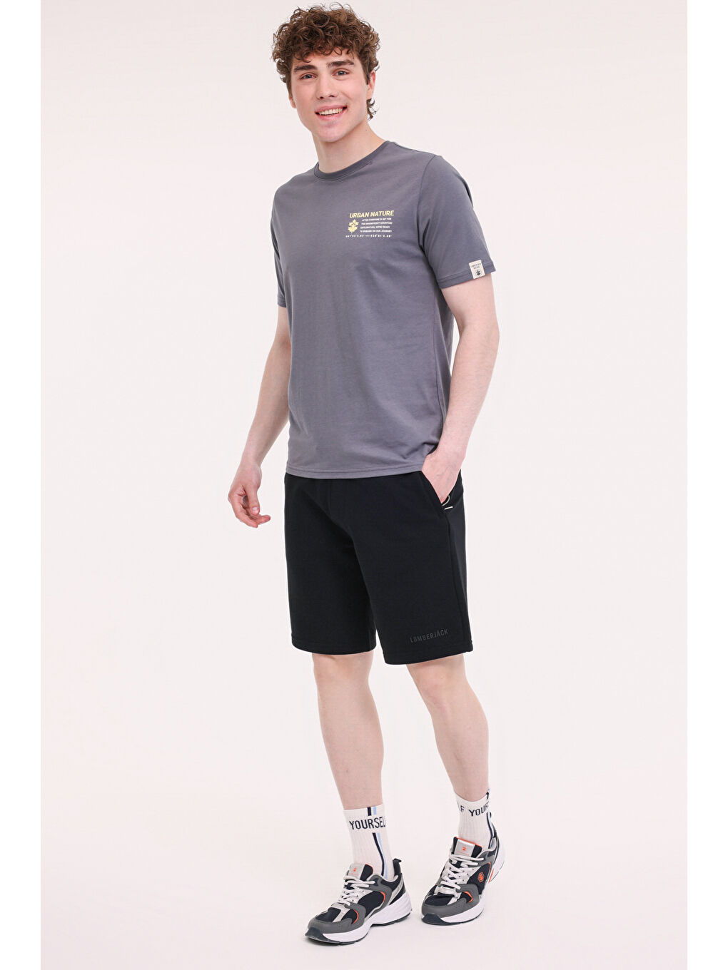 ML RENAS 11TRV16 5PR Gri Erkek Kısa Kol Tişört-2