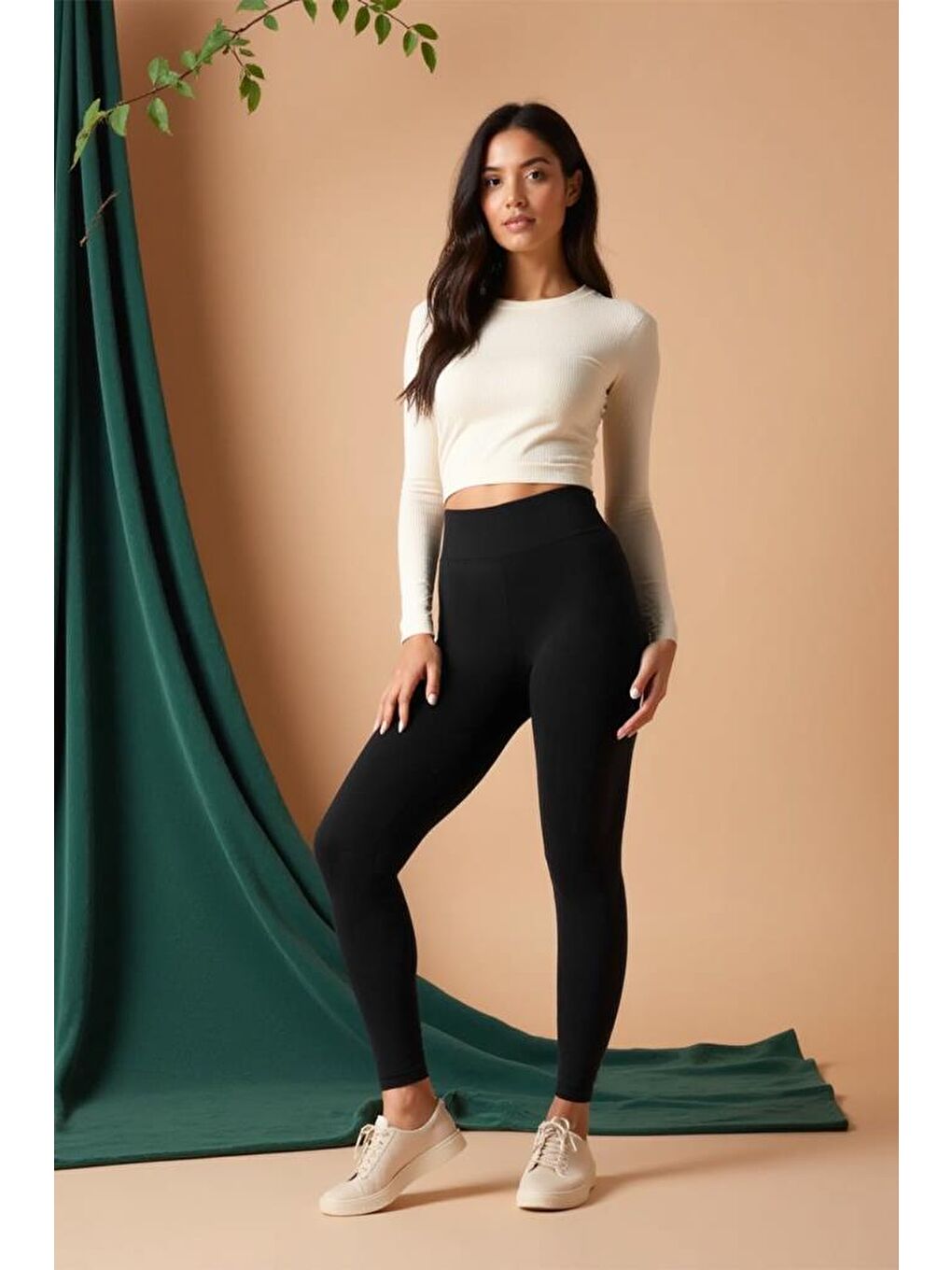 Siyah DS PERA KADIN TAYT 2025