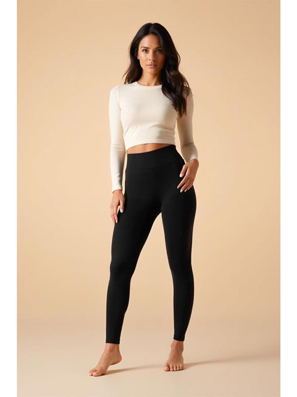 Siyah DS PERA KADIN TAYT 2025-1