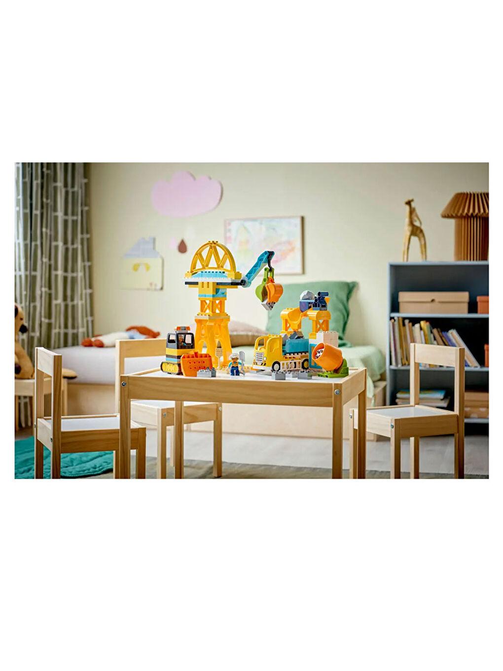 DUPLO Kasabası 3'ü 1 Arada İnşaat Sahası ve Araçları 10476-2