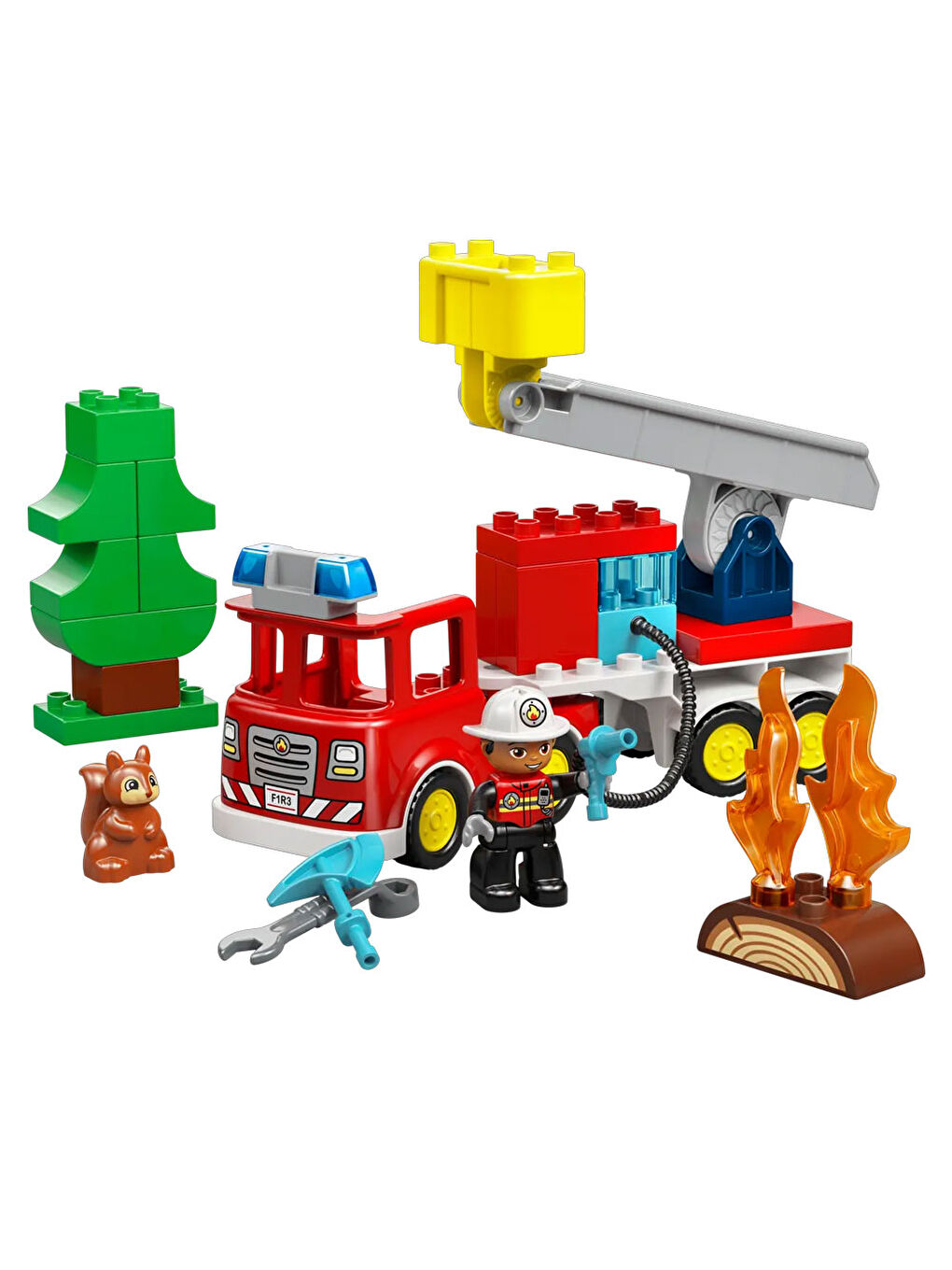 DUPLO Kasabası Hortumlu İtfaiye Aracı ve İtfaiyeci 10473-2