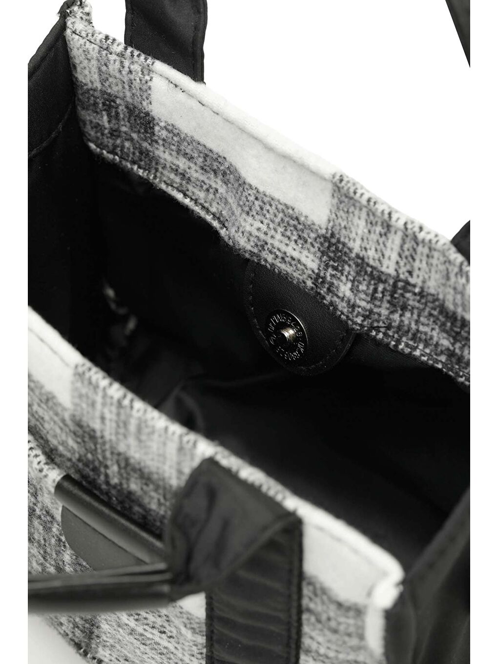 EKOSE GARNILI EL 4PR Siyah Kadın El Çantası-3