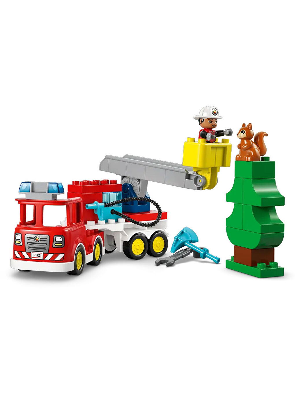 DUPLO Kasabası Hortumlu İtfaiye Aracı ve İtfaiyeci 10473-3