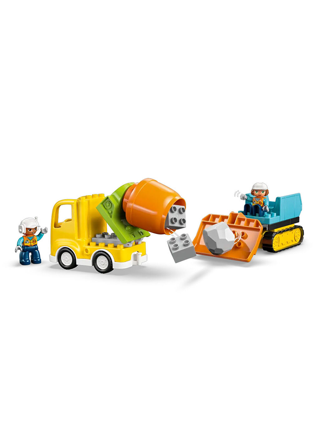 DUPLO Kasabası 3'ü 1 Arada İnşaat Sahası ve Araçları 10476-6