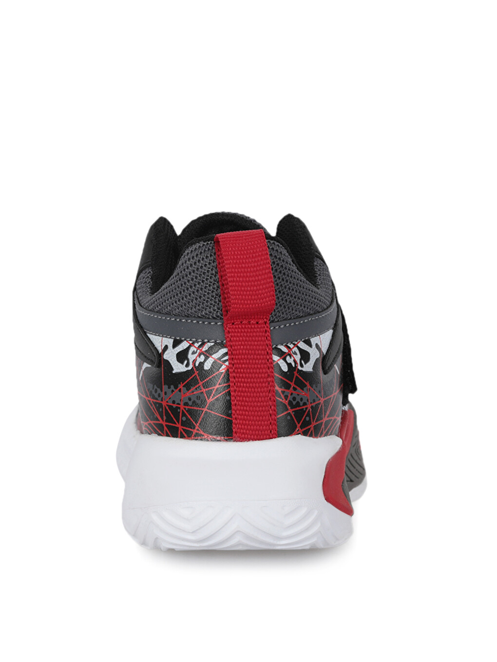 Kothıll F Unisex Çocuk Cırt Cırtlı Siyah / Kırmızı Günlük Spor Ayakkabısı-5