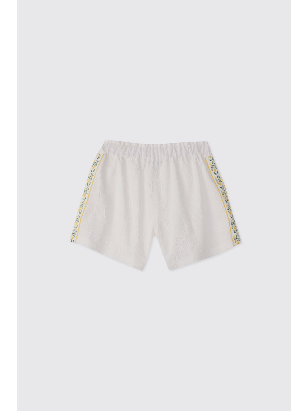 Kız Çocuk Beyaz Şort-1