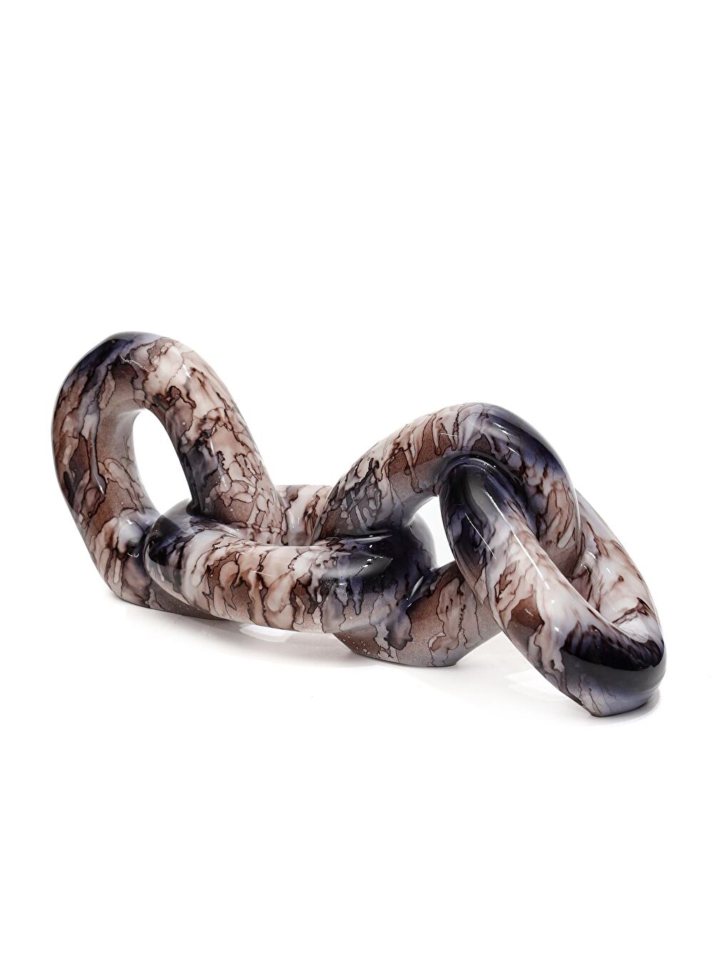 Dekoratif Kahverengili Kalın Zincir (26 cm)