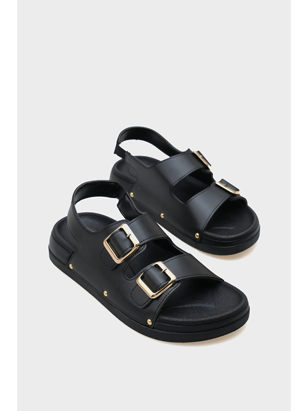 Siyah Nicolle Kadın Sandalet-1