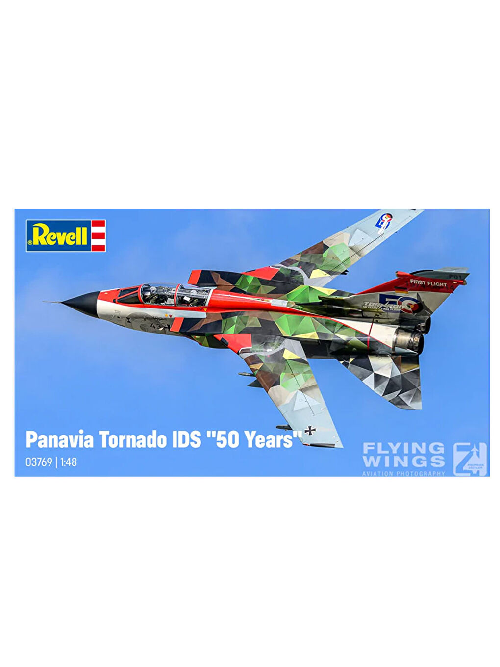 Maket Model Kit Uçak Panavia Tornado IDS 50. Yıl Özel 3769-1