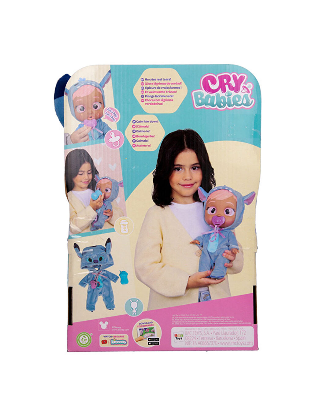 Cry Babies Renksiz Ağlayan Stitch 922235 - 6