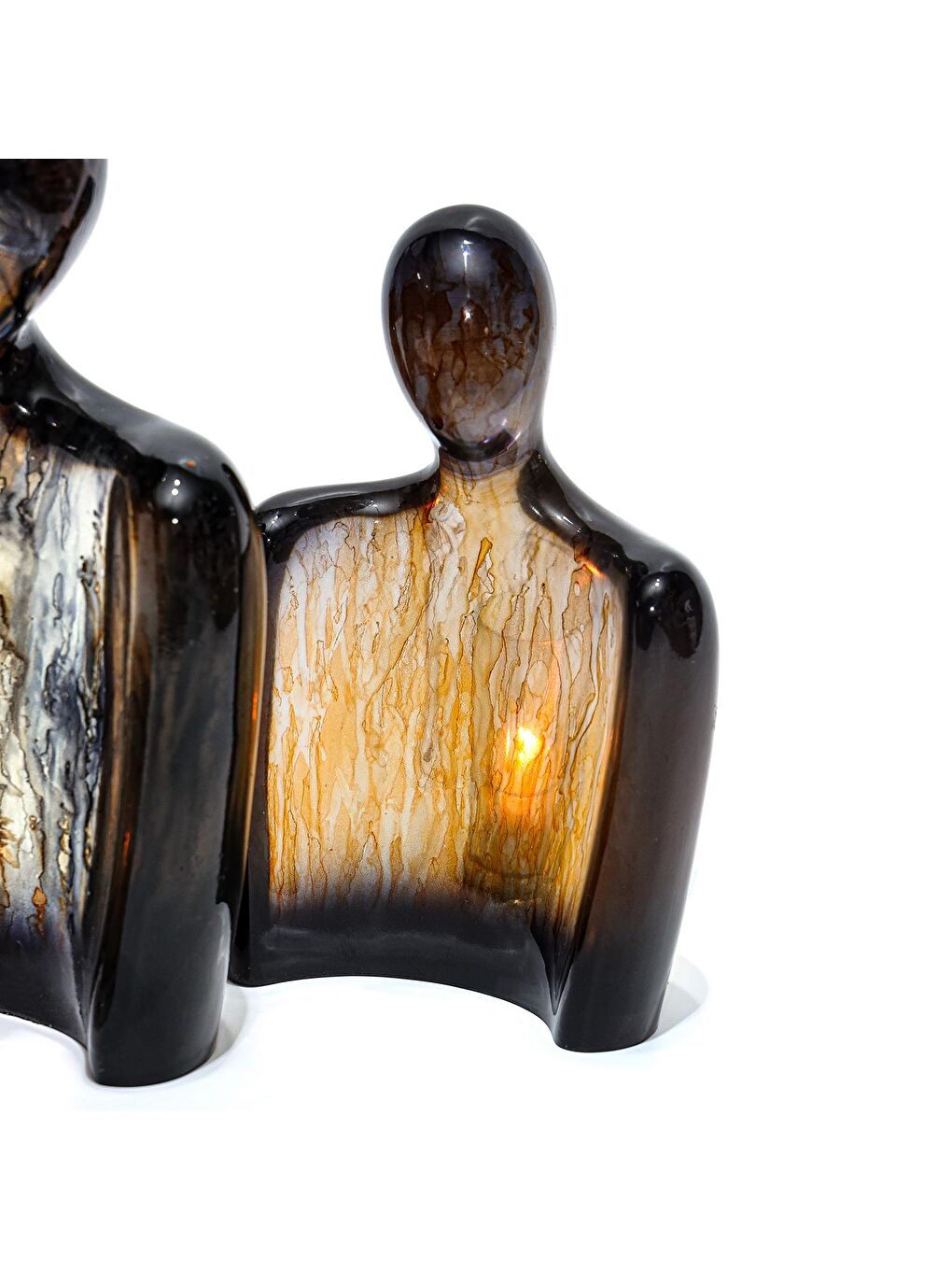 Arun Heykel- Transparan Kahverengi Batik (19 cm)-4