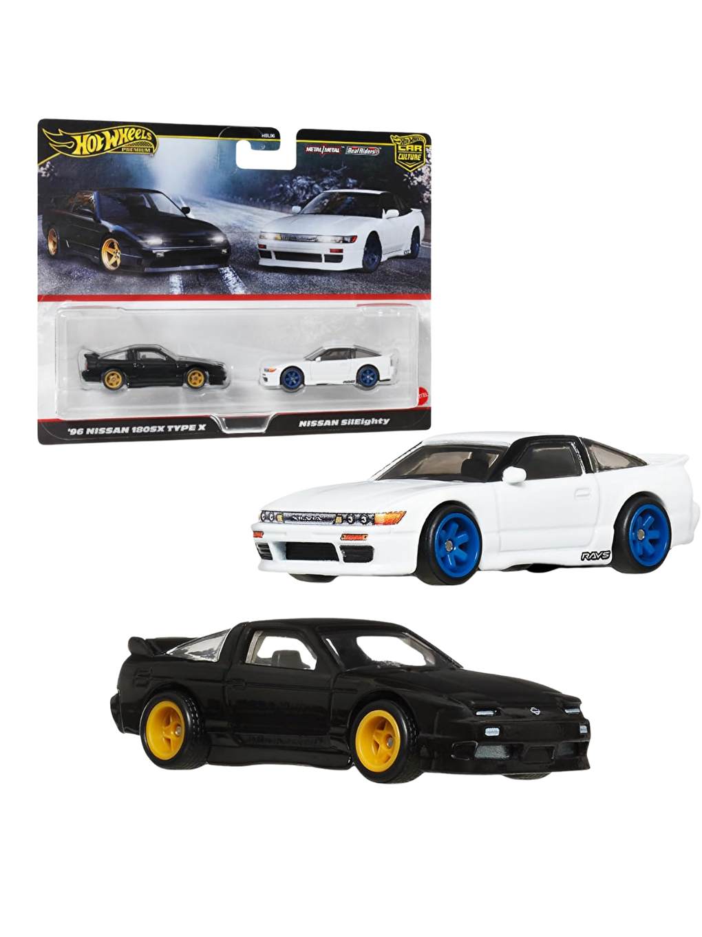 Car Culture Premium Arabalar 2’li Nissan 180 SX ve Nissan Sileighty JBK96-1