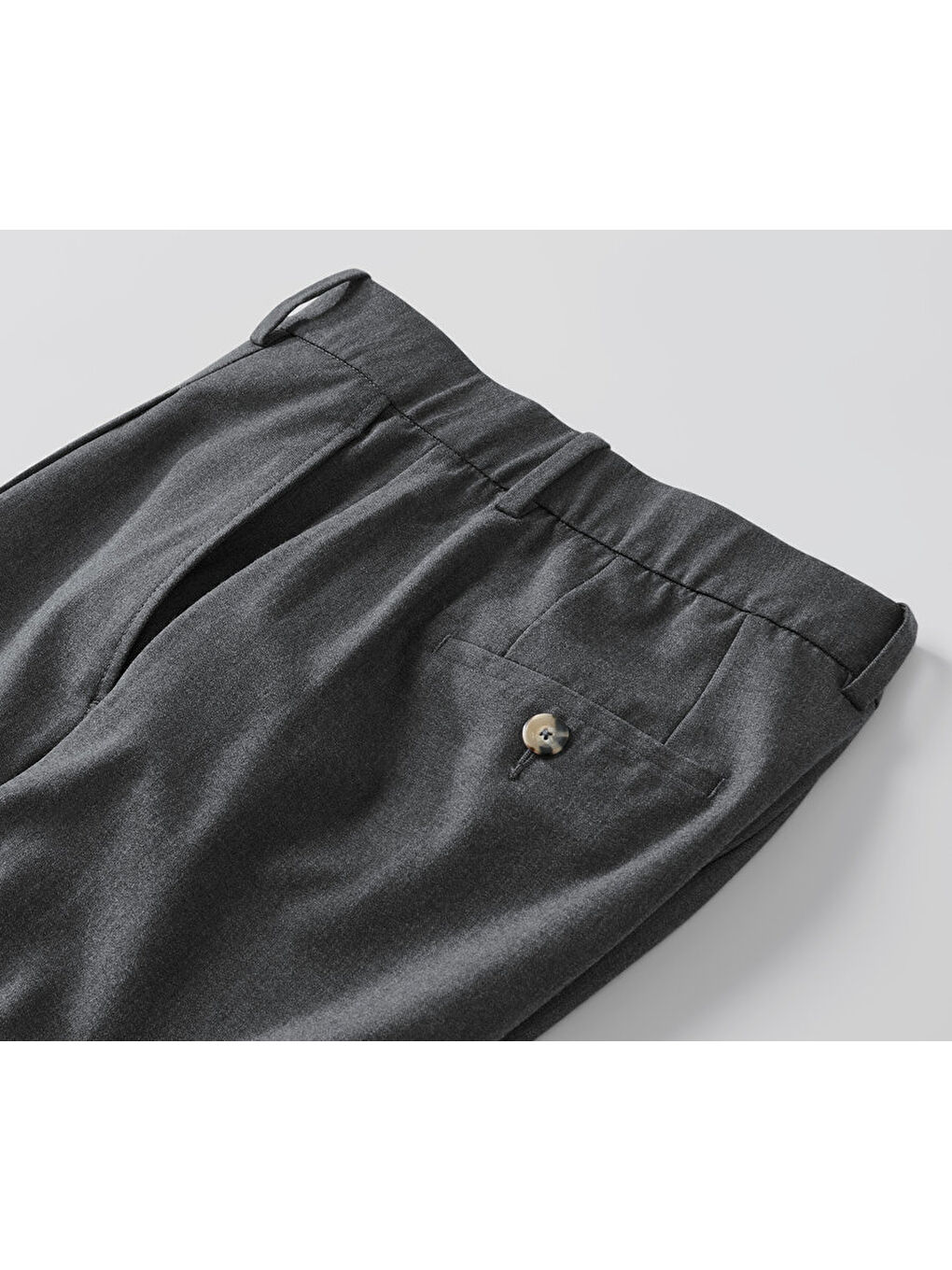 Kadın Pantolon, Rahat, Antrasit-5