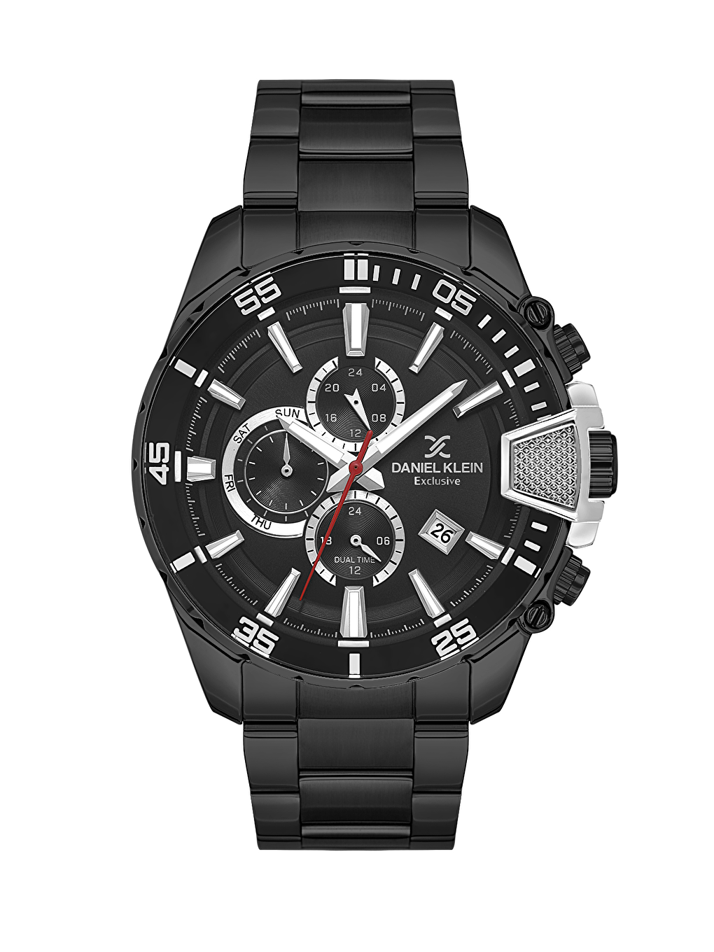 Siyah DK.3.10034-5 Erkek Kol Saati