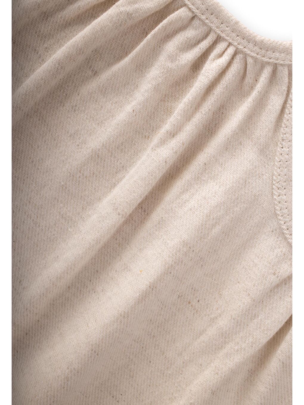 Ekru Kız Çocuk Elbise-1