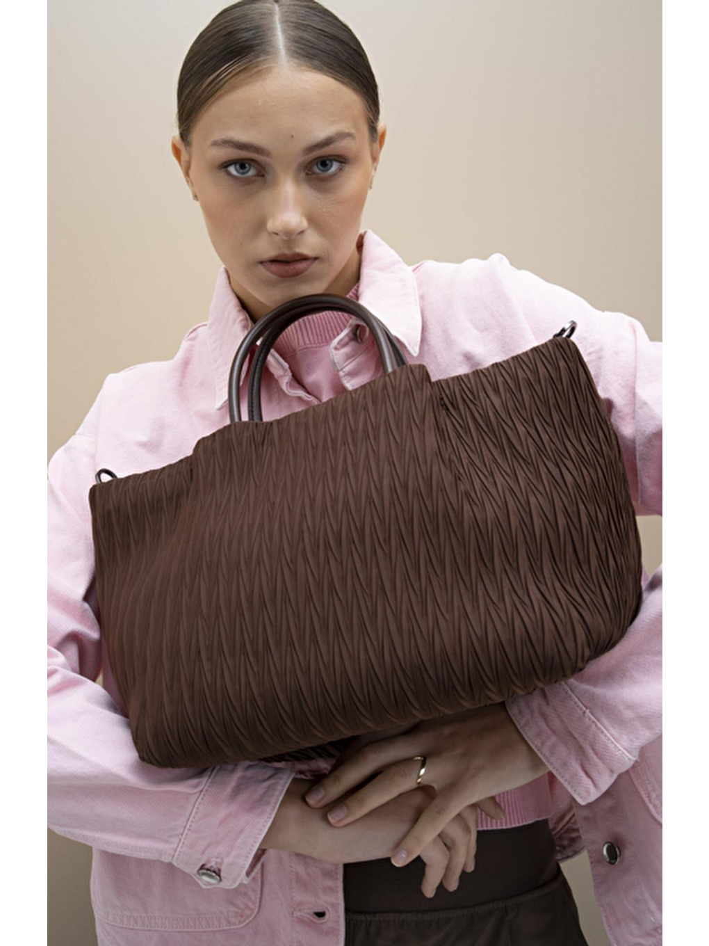 Kahverengi Kadın Omuz Çantası BYN2315-1