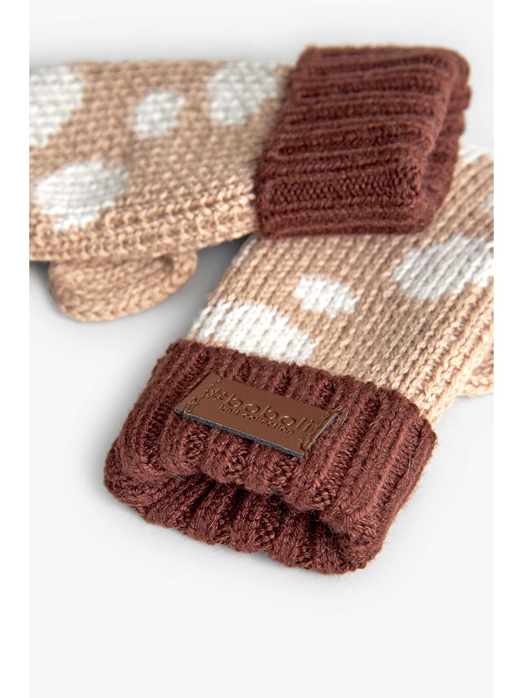 Bej Erkek Bebek Eldiven-1